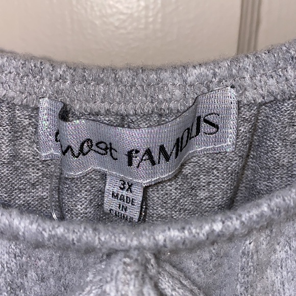 Almost Famous 3X Pale Gray Dress - Picture 2 of 14